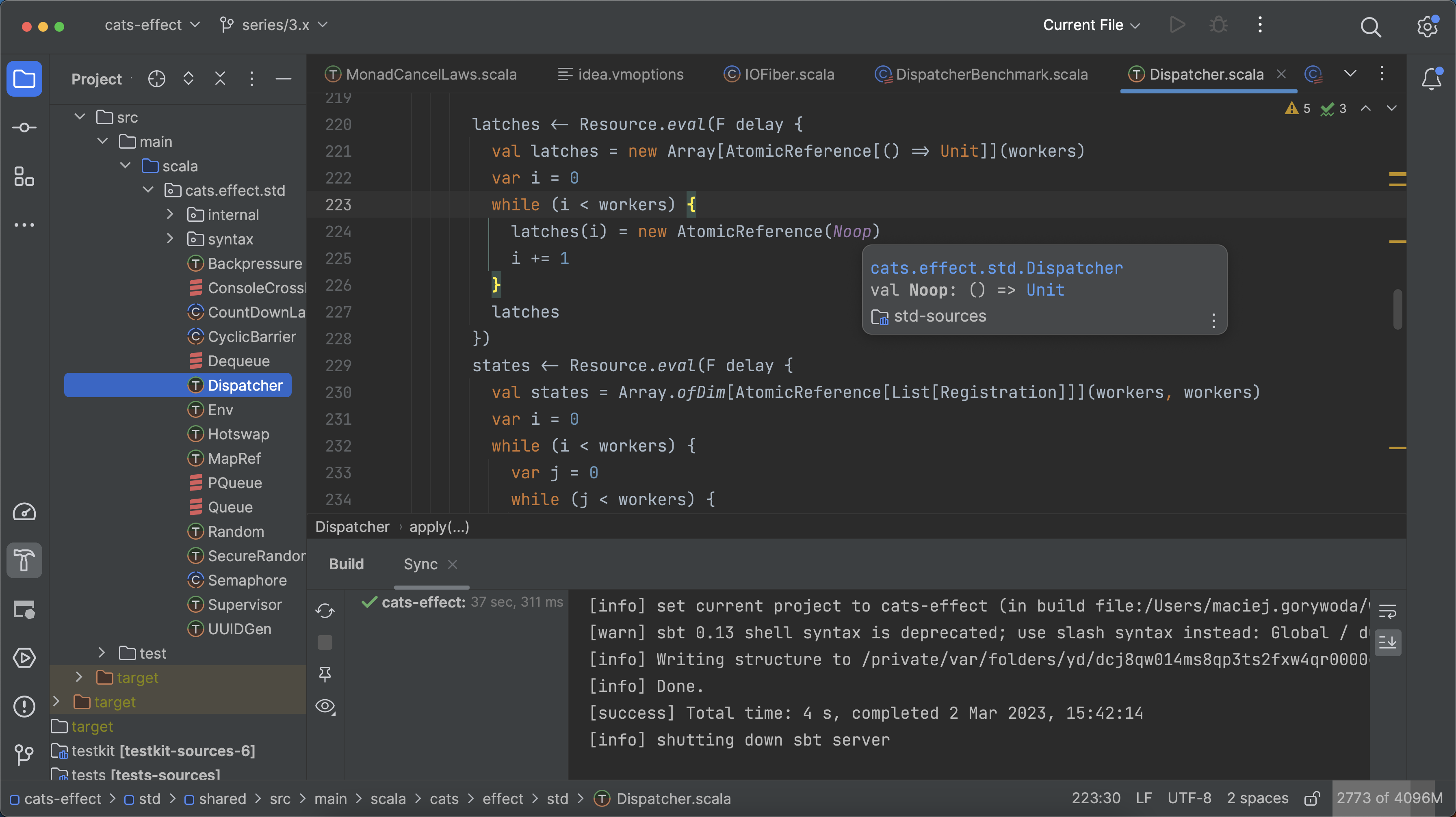 Scala plugin. Scala plugin